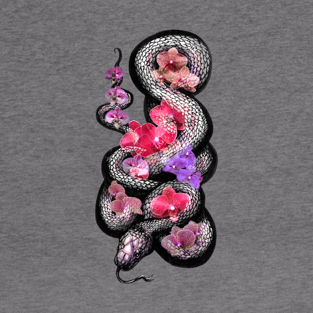 Flowering Snake by Warbler Creative